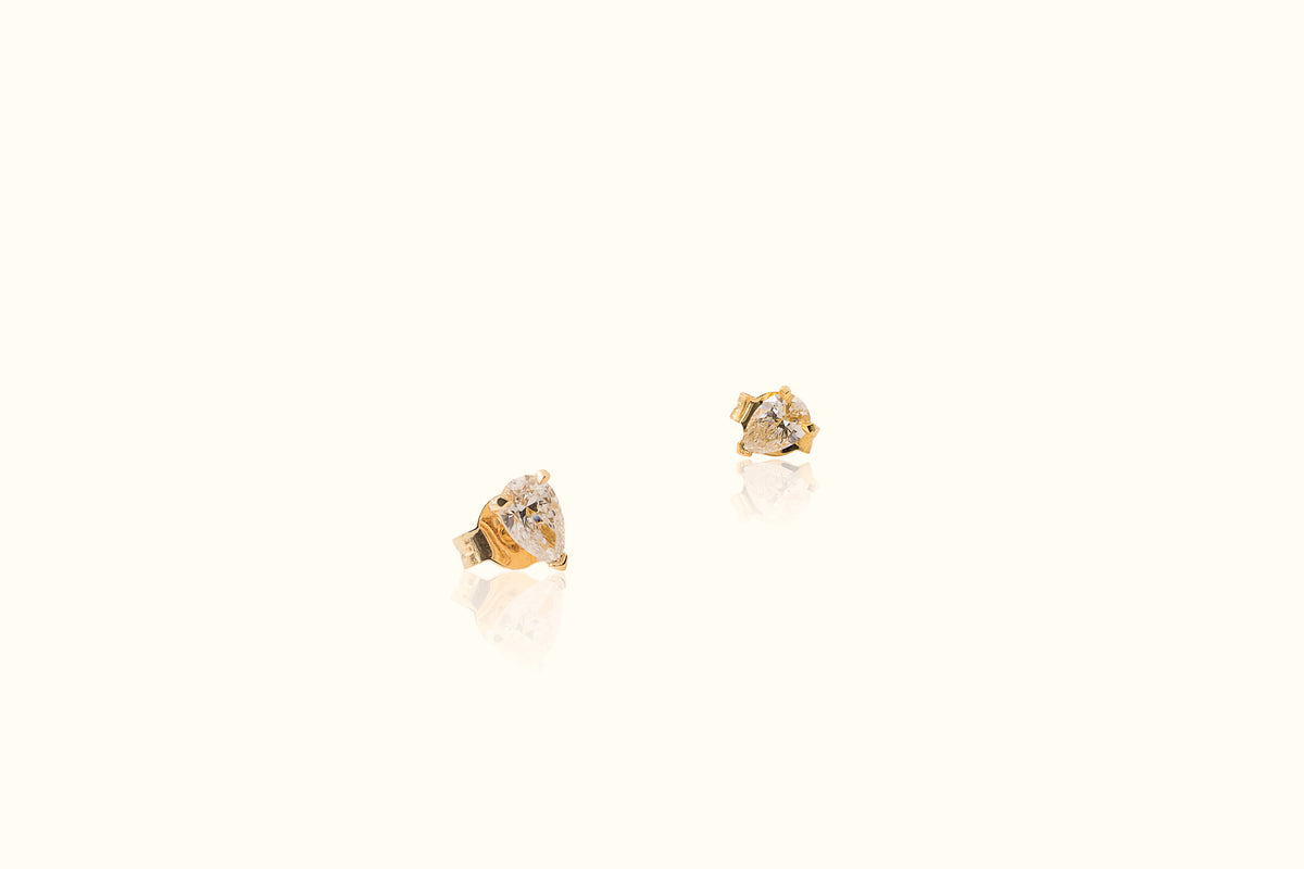 Pear earrings